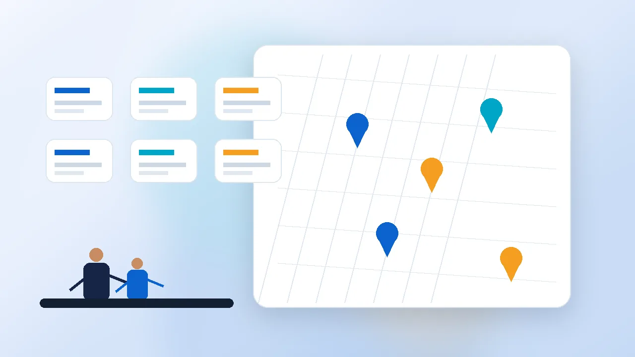 Local SEO visibility grid for Delhi NCR service business searches