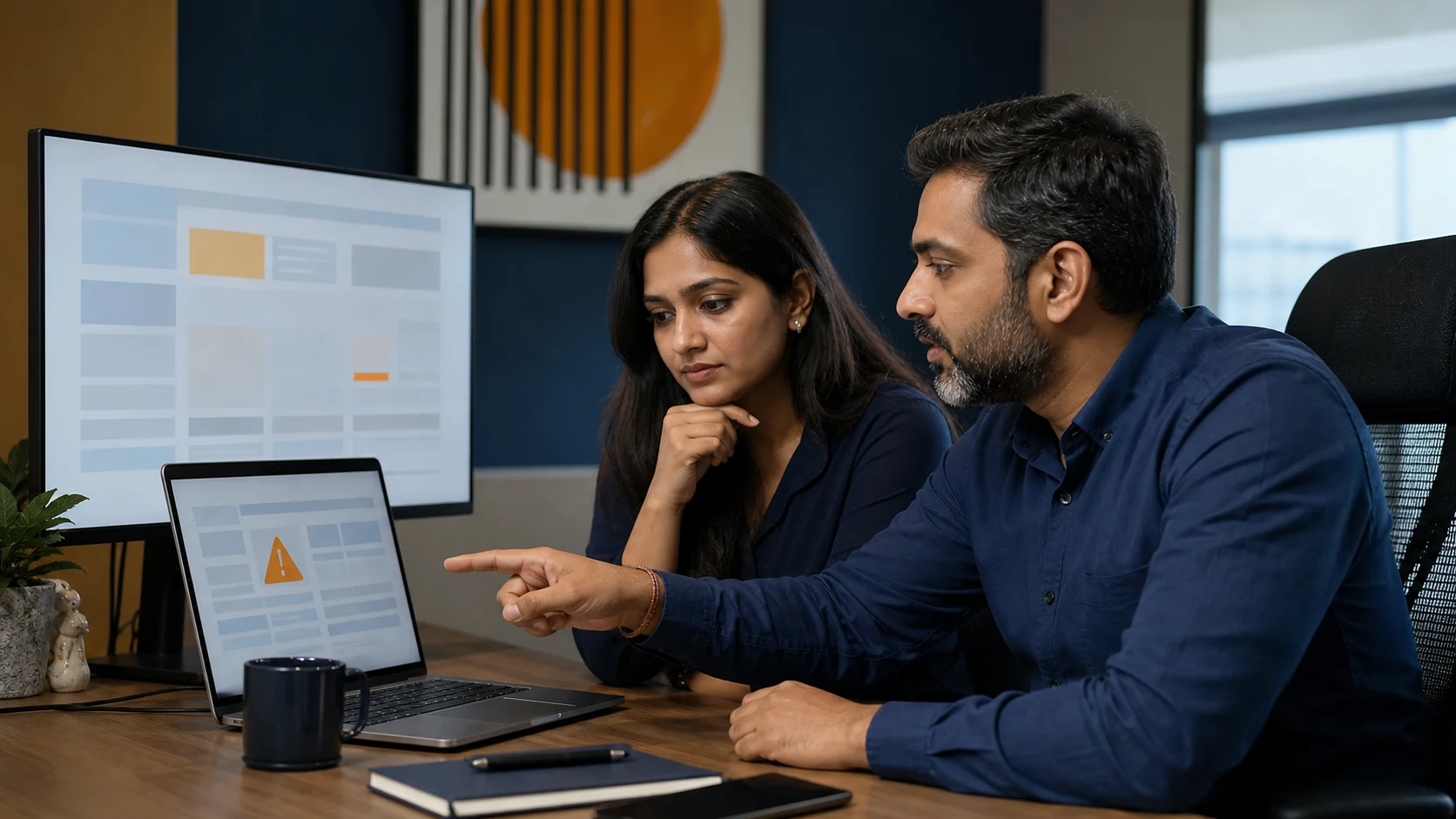 Indian cybersecurity lead and SEO strategist auditing a website for AI agent manipulation risks